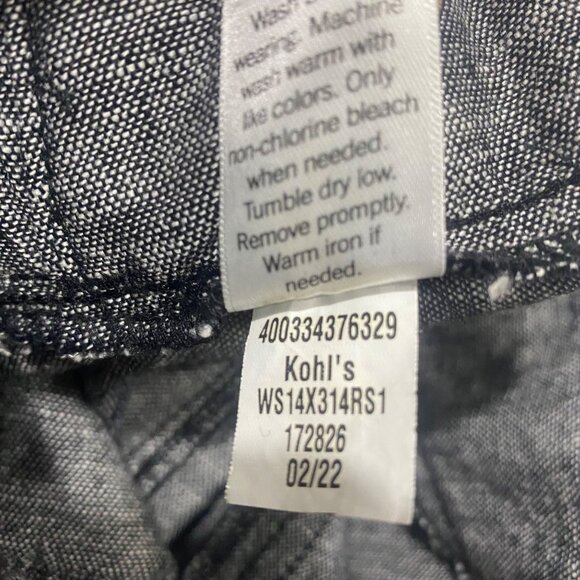 $44 NWT Linen Utility Joggers Womens Size 4 Gray Mid Rise Relaxed Fit Tapered St - Picture 10 of 11